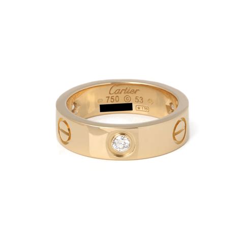 cartier ring second hand|real cartier ring.